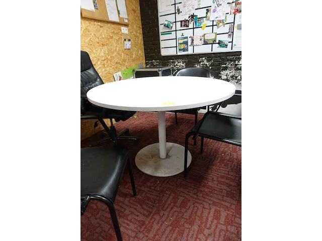 Ronde tafel + 3x stoel - afbeelding 5 van  5