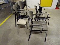 Ronde tafel + 4 stoelen - afbeelding 3 van  3