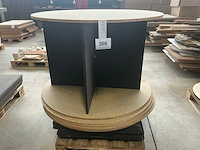 Ronde tafel (6x) - afbeelding 1 van  3
