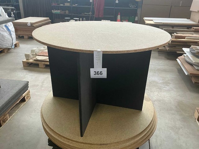Ronde tafel (6x) - afbeelding 2 van  3