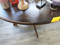 Ronde tafel in hout - afbeelding 3 van  4