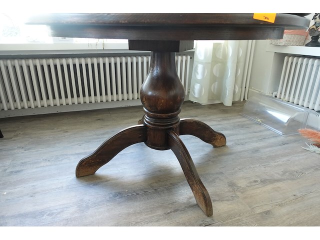 Ronde tafel in hout - afbeelding 4 van  4