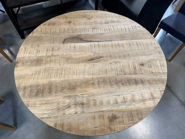 Ronde tafel mango - afbeelding 2 van  2