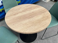 Ronde tafel met 3 inclass stoelen - afbeelding 2 van  8