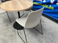 Ronde tafel met 3 inclass stoelen - afbeelding 5 van  6