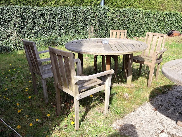 Ronde tafel (x3) - afbeelding 3 van  5