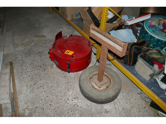 Ronde tafeloven - rolstaander - afbeelding 1 van  3
