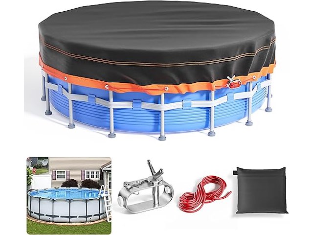 Ronde zwembadafdekking (442 cm) - afbeelding 1 van  1