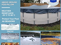 Ronde zwembadafdekking van 2,5 m - afbeelding 4 van  4