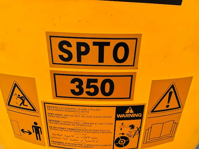 Rondini spto 350 gedragen kunstmeststrooier - afbeelding 9 van  9