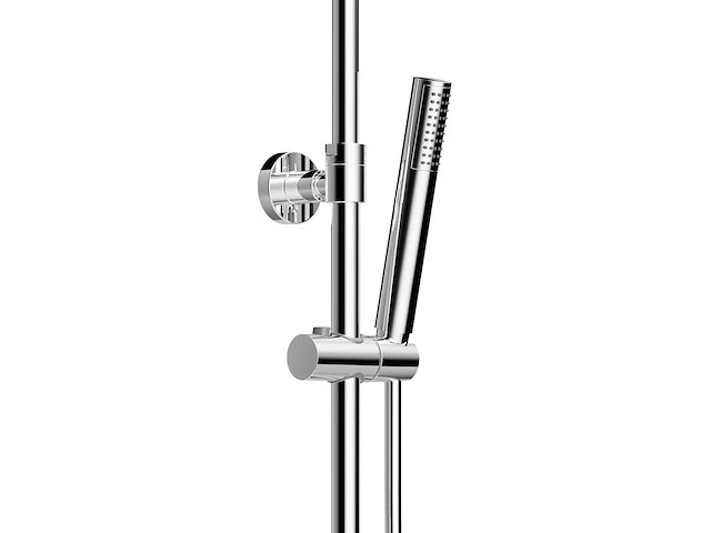 Rondo regendoucheset - thermostatisch - opbouw - belgaqua - chroom - afbeelding 3 van  4
