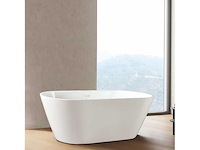 Rondo vrijstaand bad – acryl – 180x80x58 cm – glanzend wit - afbeelding 1 van  1