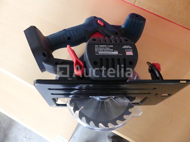 Ronix 8609 batterij-aangedreven cirkelzaag - afbeelding 2 van  11