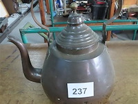 Rood koperen ketel - afbeelding 1 van  3