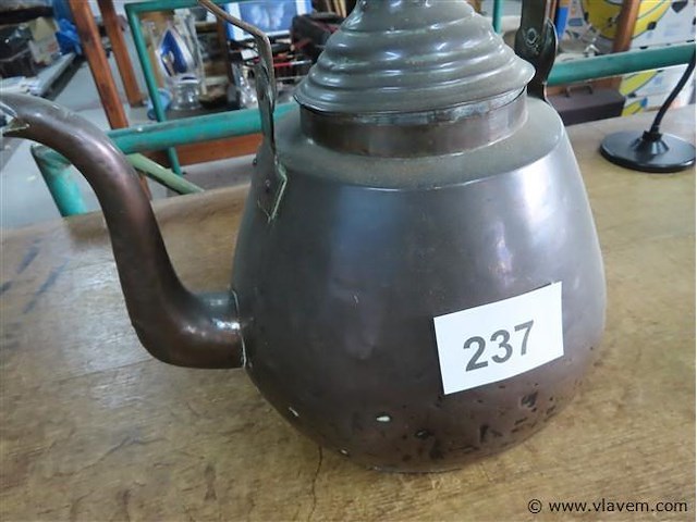 Rood koperen ketel - afbeelding 3 van  3