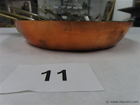 Rood koperen pannenset 7-delig - afbeelding 2 van  3