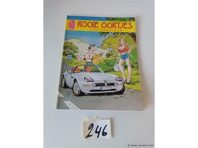 Rooie oortjes cartoonalbum - afbeelding 1 van  2