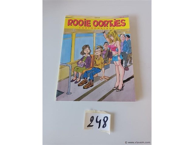 Rooie oortjes cartoonalbum - afbeelding 1 van  2