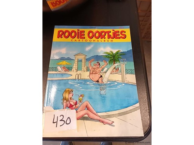 Rooie oortjes cartoonalbum - afbeelding 1 van  4