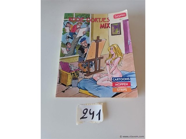 Rooie oortjes mix - afbeelding 1 van  3