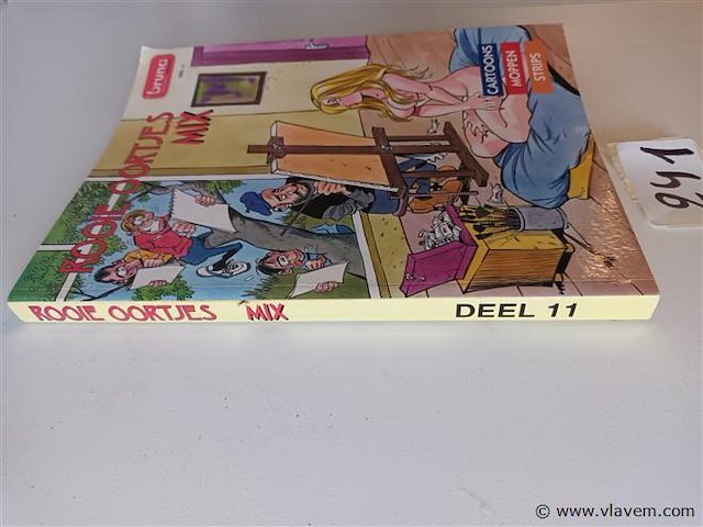 Rooie oortjes mix - afbeelding 2 van  3