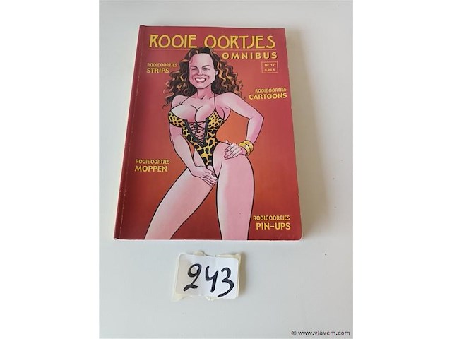 Rooie oortjes omnibus - afbeelding 1 van  3