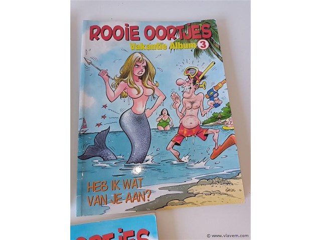 Rooie oortjes vakantiealbum. 3 stuks - afbeelding 4 van  4