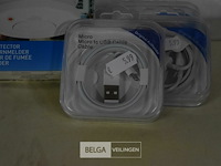 Rookdetector en 4 usb kabels - afbeelding 2 van  3