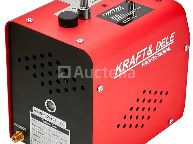 Rookgenerator voor lekbeheersystemen 12v 20l/min 30ml kraft&dele - afbeelding 2 van  3