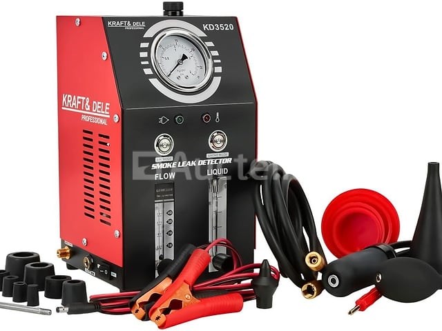 Rookgenerator voor lekbeheersystemen 12v 9l/min 30ml kraft&dele - afbeelding 1 van  5