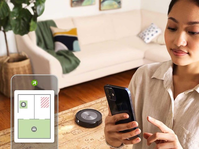 Roomba® j7 connected robotstofzuiger met 2 afzuigers - afbeelding 5 van  8