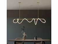 Ropu 120 led design armatuur goud - afbeelding 5 van  6