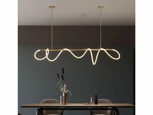 Ropu 120 led design armatuur goud - afbeelding 5 van  6