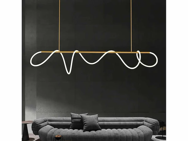 Ropu 120 led design armatuur goud - afbeelding 6 van  6