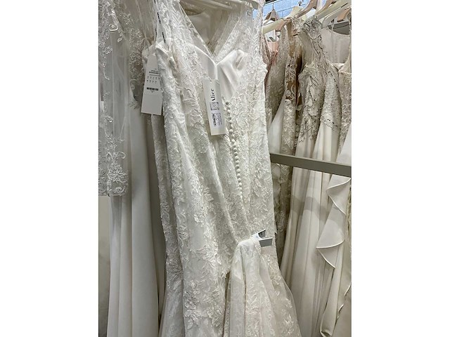 Rosa clara adriana alier bruidsjurken (34x) - afbeelding 7 van  58