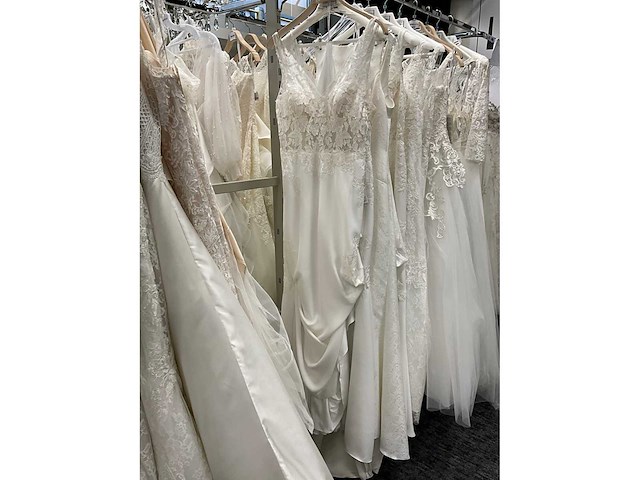 Rosa clara adriana alier bruidsjurken (34x) - afbeelding 11 van  58