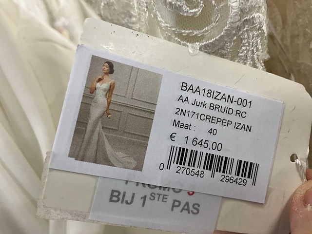 Rosa clara adriana alier bruidsjurken (34x) - afbeelding 25 van  58