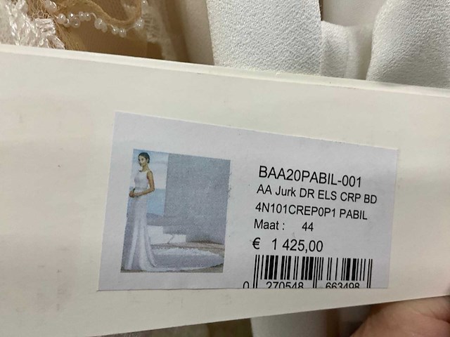 Rosa clara adriana alier bruidsjurken (34x) - afbeelding 30 van  58