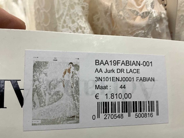 Rosa clara adriana alier bruidsjurken (34x) - afbeelding 40 van  58