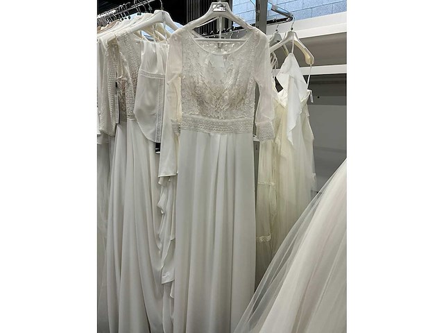 Rosa clara alma bruidsjurken (23x) - afbeelding 16 van  47