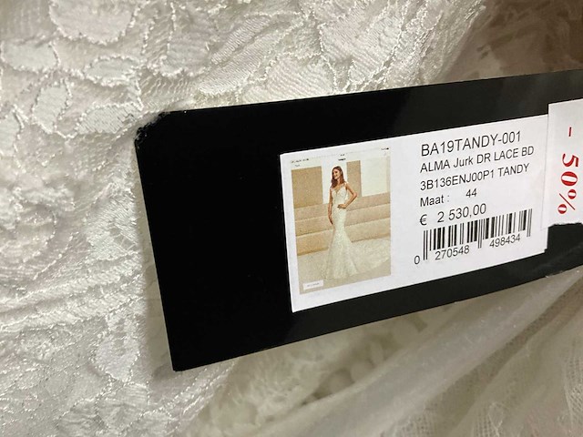 Rosa clara alma bruidsjurken (23x) - afbeelding 28 van  47