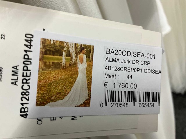 Rosa clara alma bruidsjurken (23x) - afbeelding 37 van  47