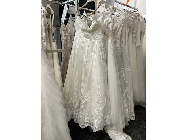 Rosa clara bruidsjurken (11x) - afbeelding 12 van  26