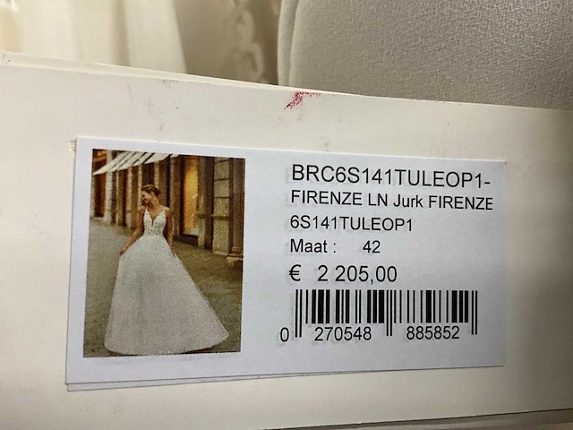 Rosa clara luna novias bruidsjurken (16x) - afbeelding 17 van  34