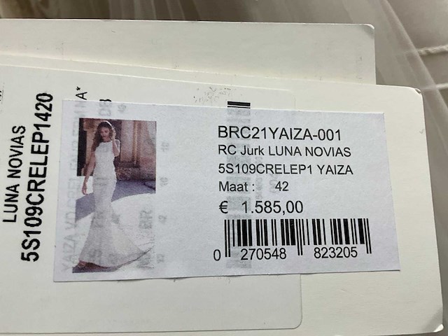 Rosa clara luna novias bruidsjurken (16x) - afbeelding 26 van  34