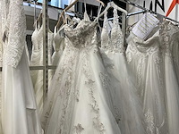 Rosa clara marfil bruidsjurken (2x) - afbeelding 1 van  11