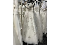 Rosa clara marfil bruidsjurken (2x) - afbeelding 4 van  11