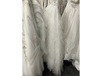 Rosa clara marfil bruidsjurken (2x) - afbeelding 9 van  11