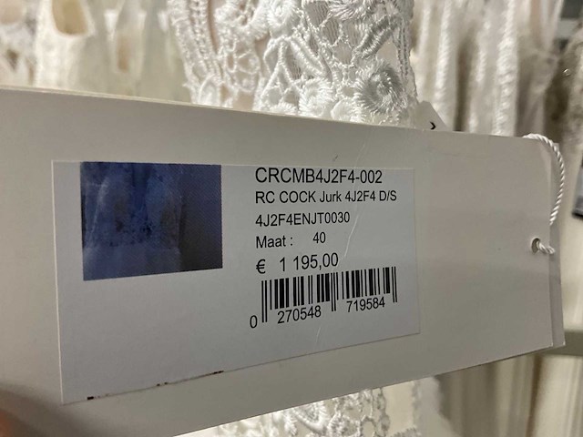 Rosa clara marfil bruidsjurken (2x) - afbeelding 11 van  11