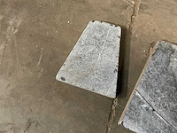 Rosace blauwe steen (ca. 1500x) - afbeelding 2 van  6